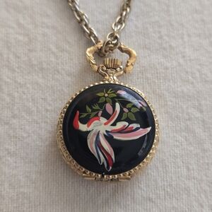 Vintage Lady Byron Swiss 17Jewel Manual Wind Pendant Watch